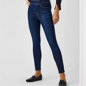 EUC Spanx Ankle Skinny Jeans Large